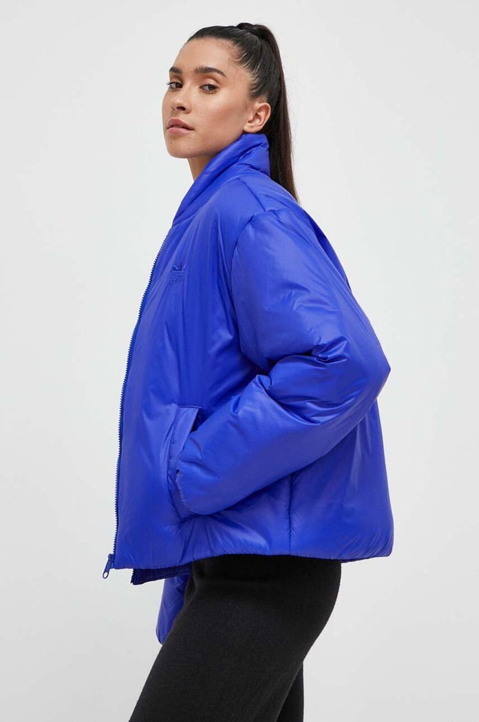 adidas Originals kurtka niebieski IJ8194
