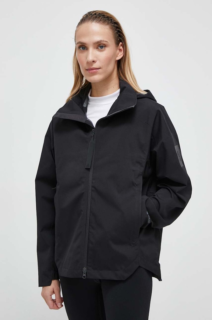 adidas geacă necaptusit negru HT8774