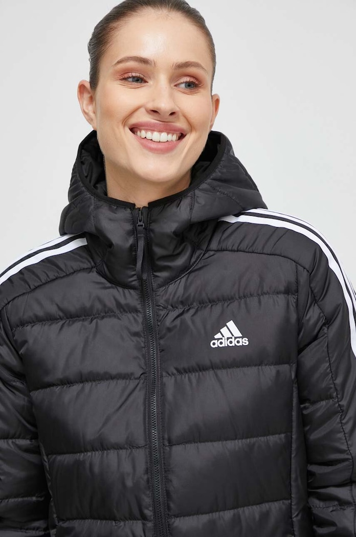 Páperová bunda adidas čierna HZ4428