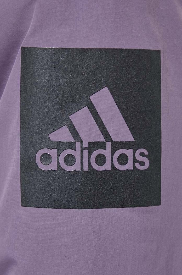 Kurtka puchowa adidas fioletowy HZ5700