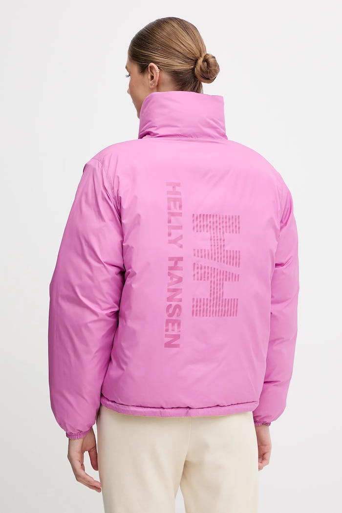 Obojstranná bunda Helly Hansen YU 23 REVERSIBLE PUFFER žltá 54061