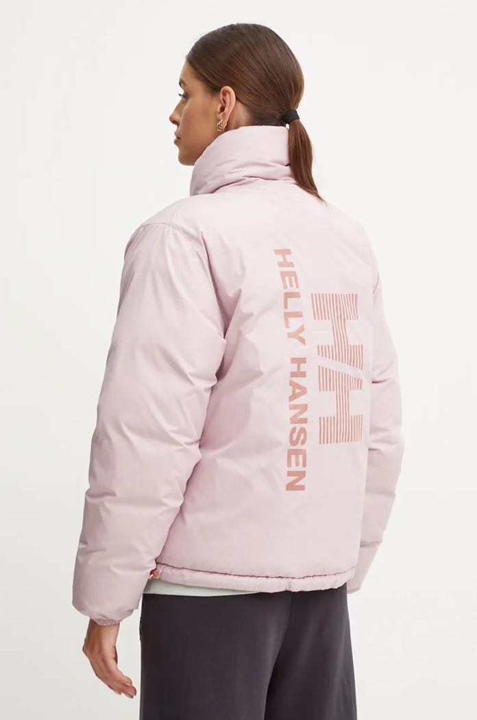 Oboustranná bunda Helly Hansen 54061 oranžová