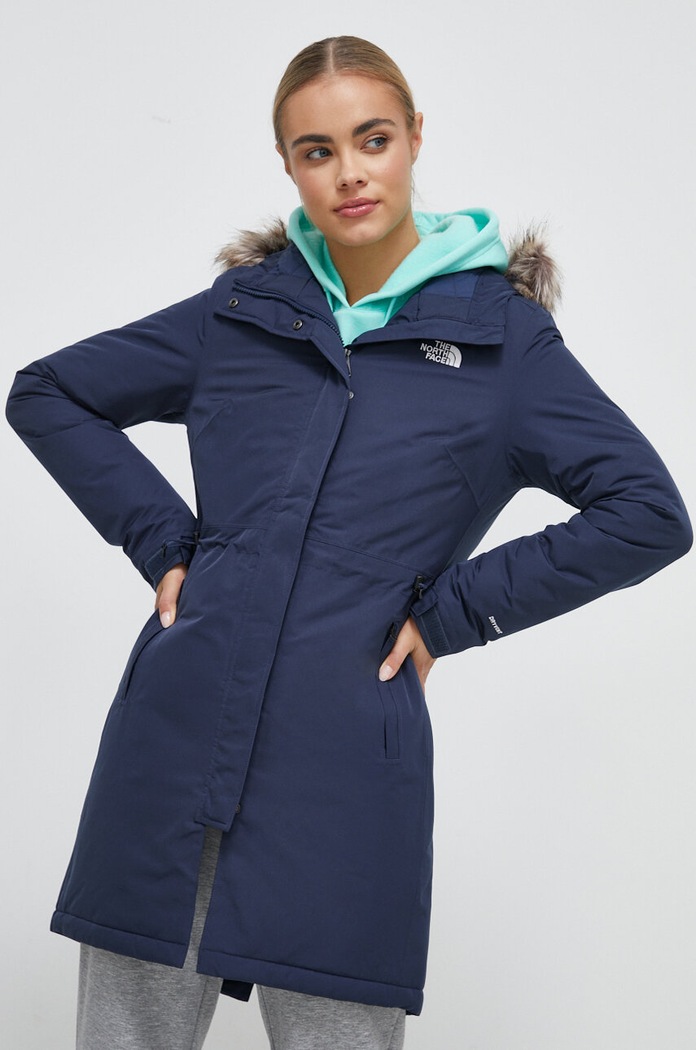 The North Face kurtka pozostałe granatowy NF0A4M8Y8K21