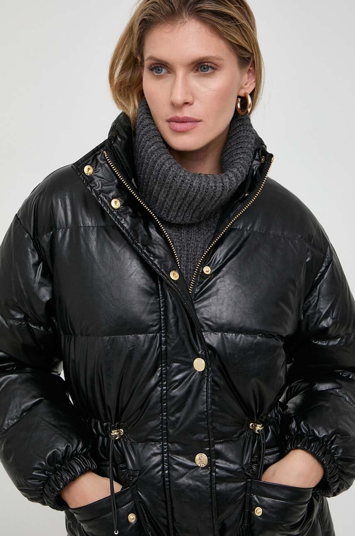 MICHAEL Michael Kors kurtka puchowa bez kaptura czarny MF320C35TR