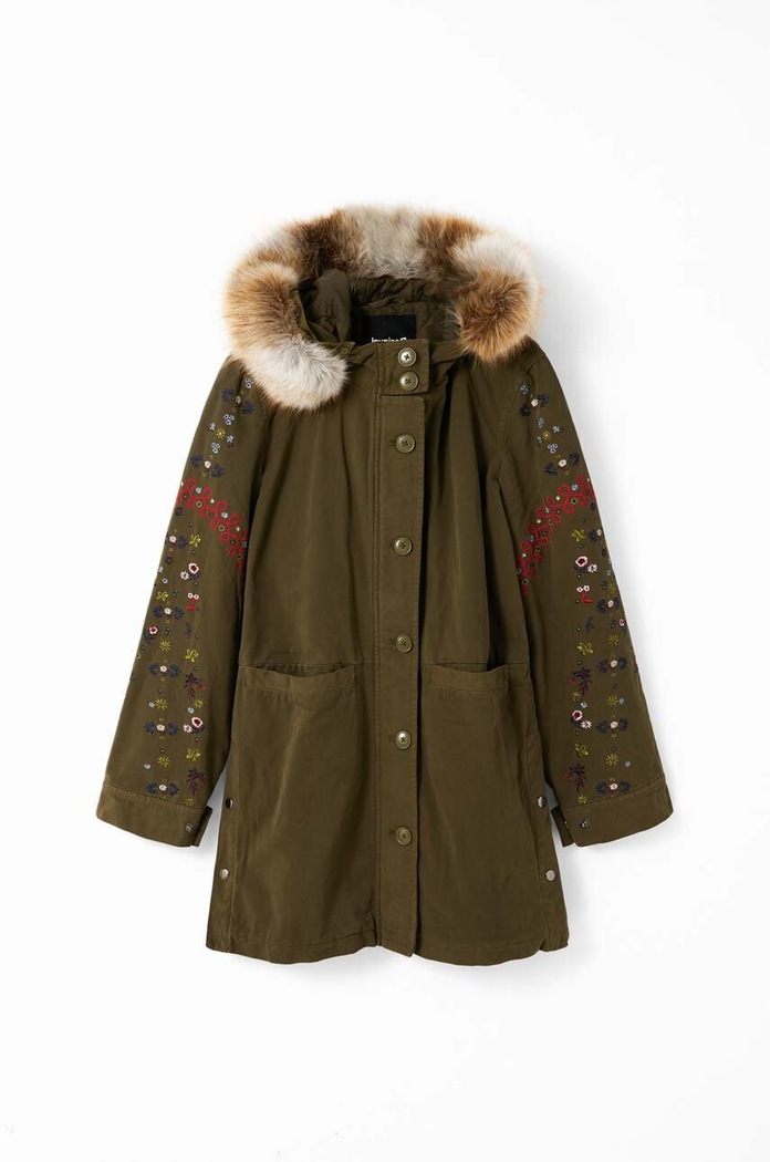 Dětská bunda Desigual 23WWEW64 zelená