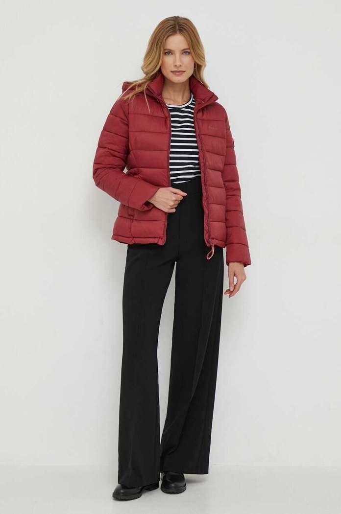 Jakna Pepe Jeans PL402253.299 bordo AW23