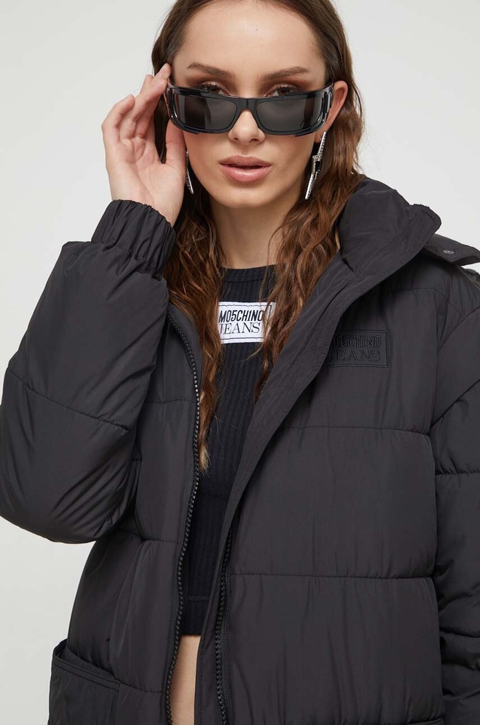 Bunda Moschino Jeans černá 0608.8720