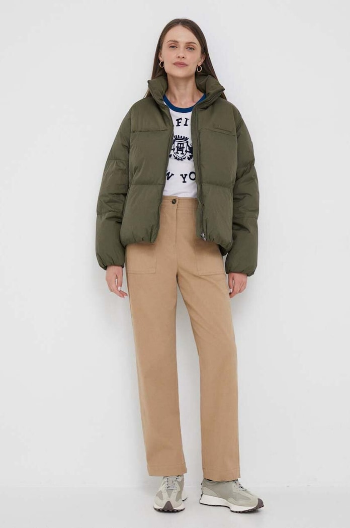 Tommy Hilfiger kurtka WW0WW39748 zielony AW24