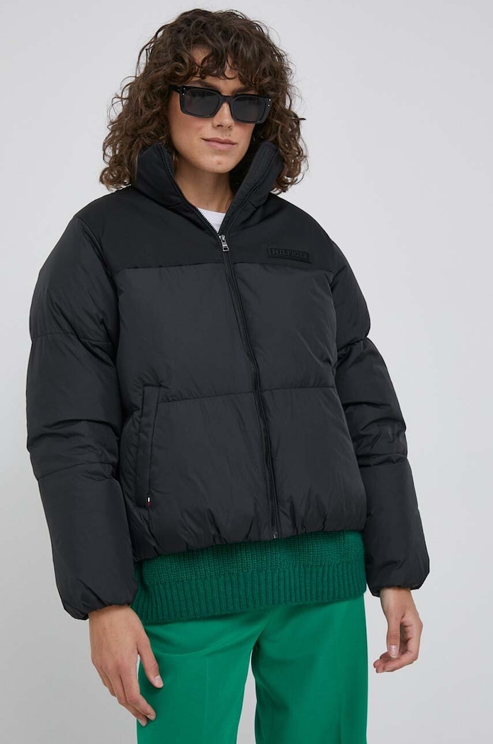Tommy Hilfiger kurtka bez kaptura czarny WW0WW39748