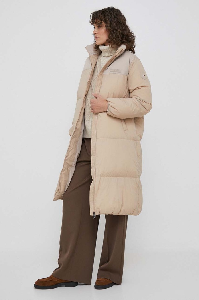 Яке Tommy Hilfiger WW0WW39749 бежов AW24