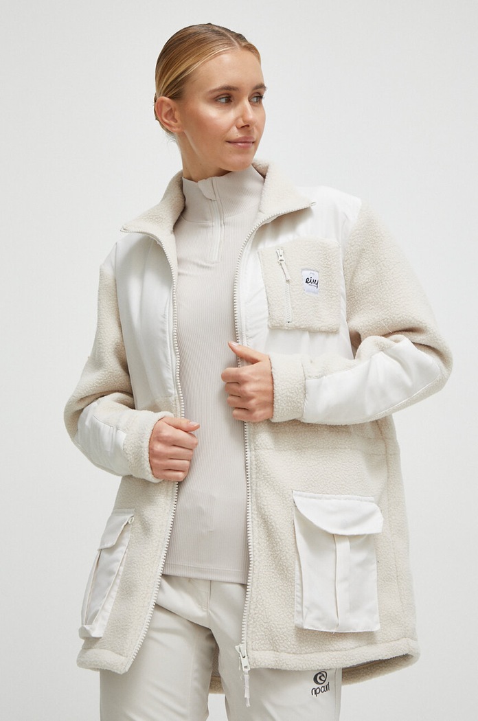 Eivy sportos pulóver Field Sherpa bézs A00342087