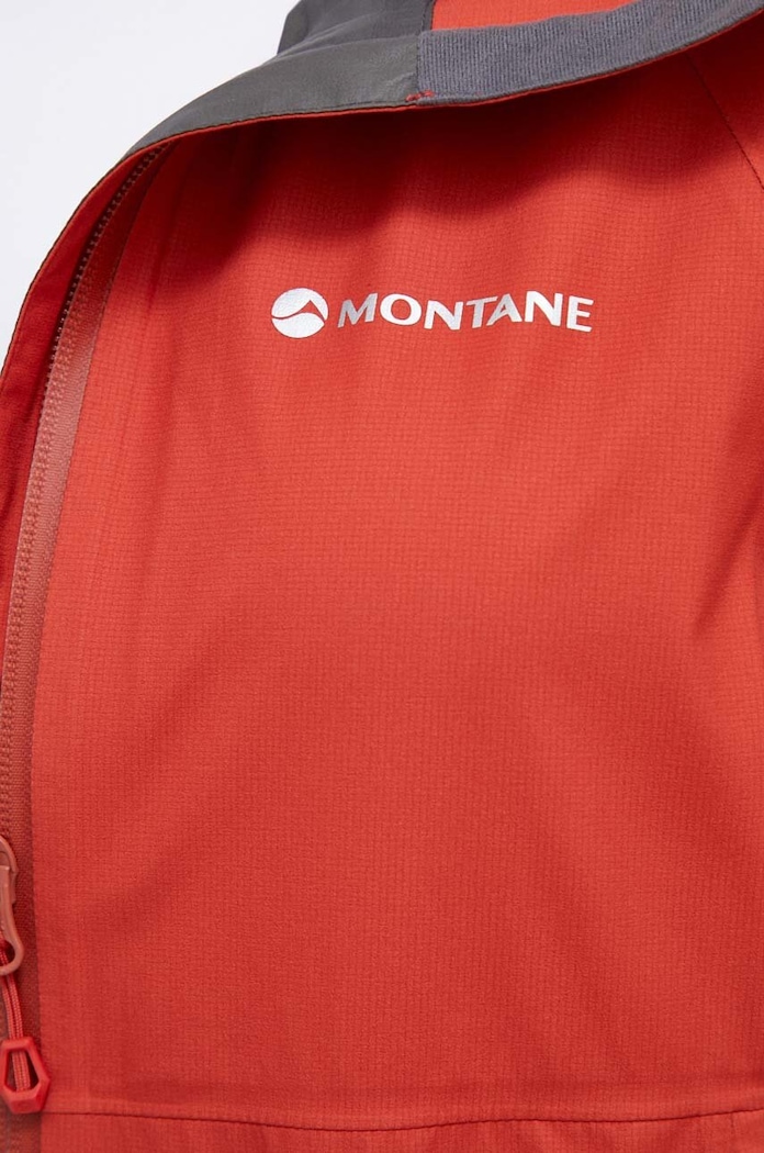 Montane kurtka przeciwdeszczowa Spirit Lite FSPLJ15 czerwony