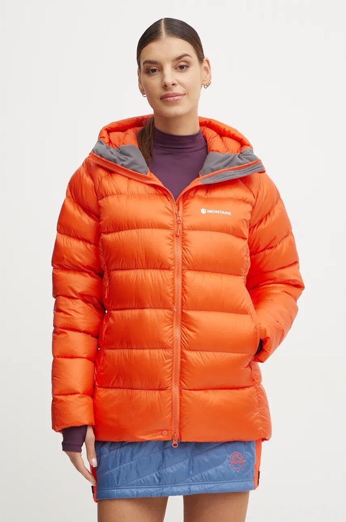 Péřová sportovní bunda Montane Anti-Freeze XT s podšívkou oranžová FAFXH