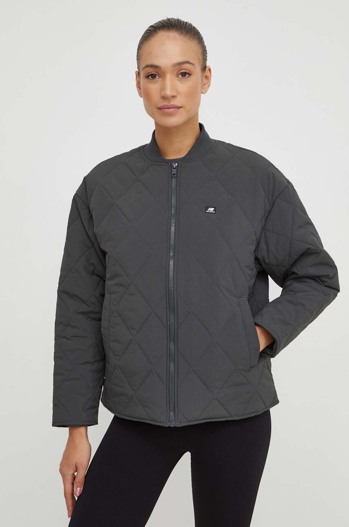 Μπουφάν New Balance άλλο γκρί WJ33504ACK