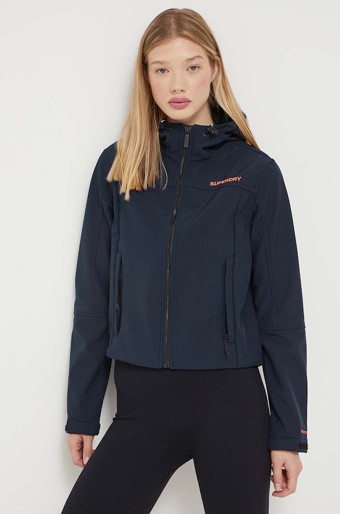 Superdry kurtka pozostałe granatowy W5011443A.8GO