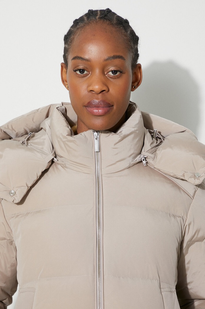 Пухова куртка Woolrich CFWWOU0883FRUT1148 бежевий