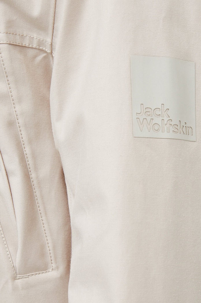 Jack Wolfskin parka 1115431 beżowy