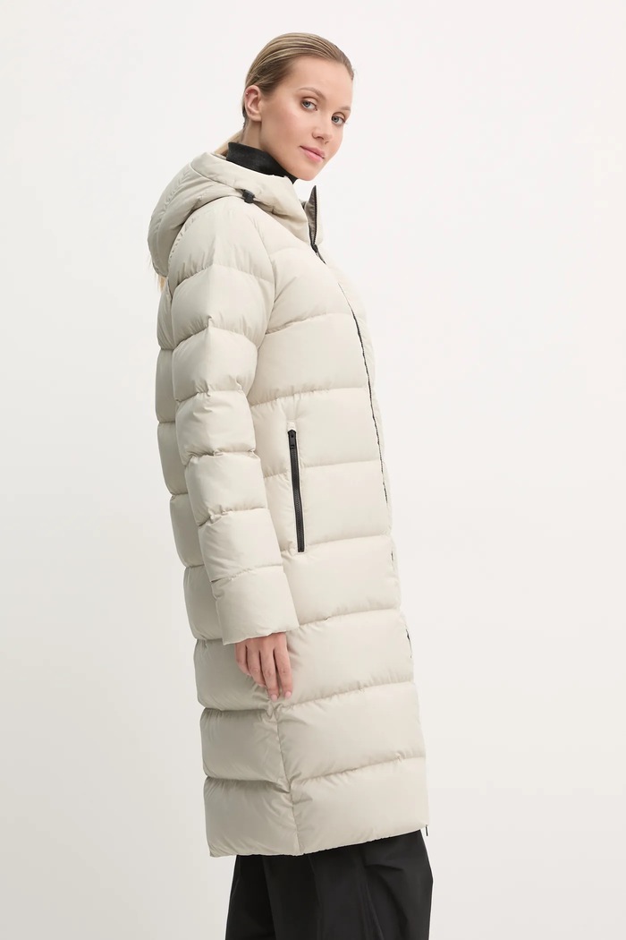 Pernata jakna Jack Wolfskin Frozen Palace bež 1204133