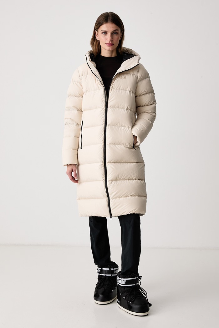 Jack Wolfskin Damskie Frozen Palace 1204133 beżowy AW25