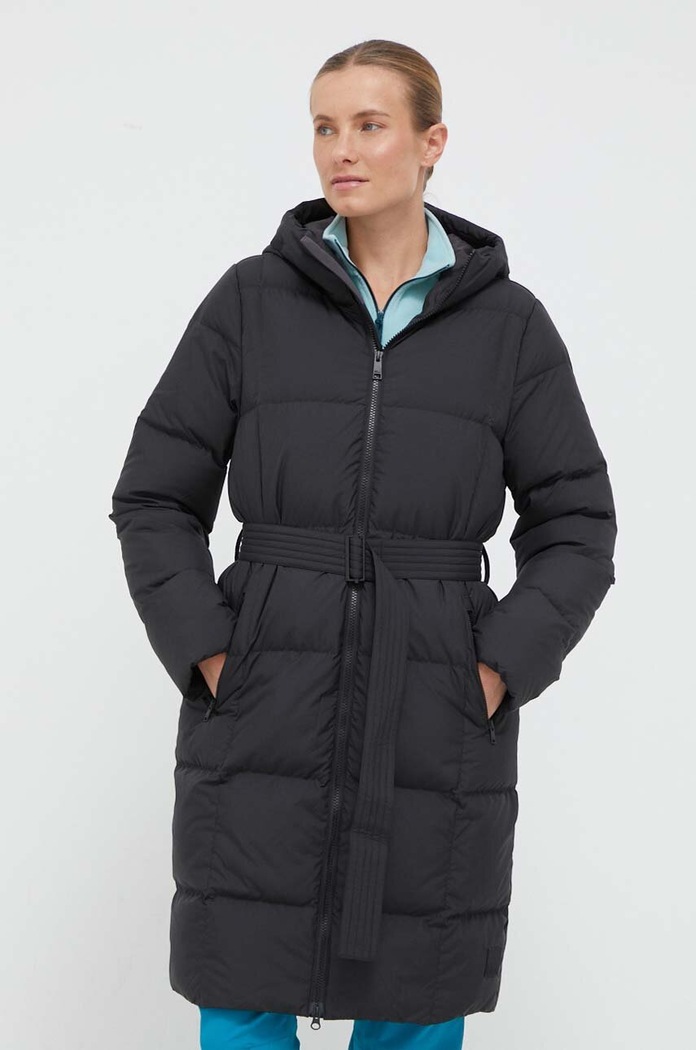 Páperová bunda Jack Wolfskin zateplené čierna 1206132