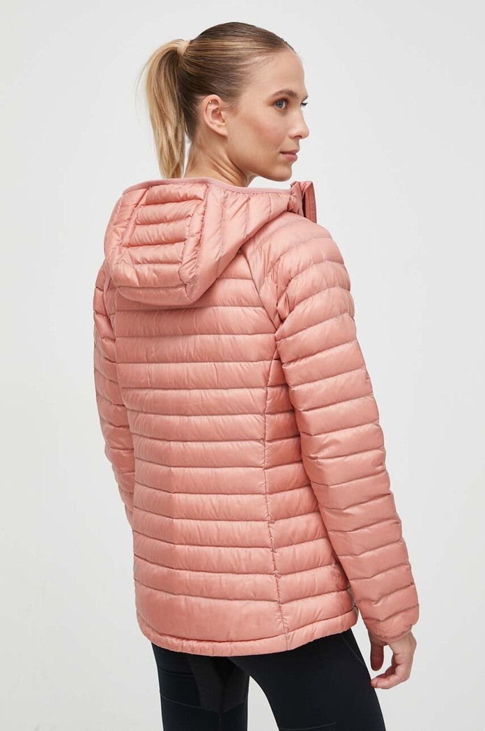 Πουπουλένιο αθλητικό μπουφάν Jack Wolfskin Passamani 1207101 ροζ AW23