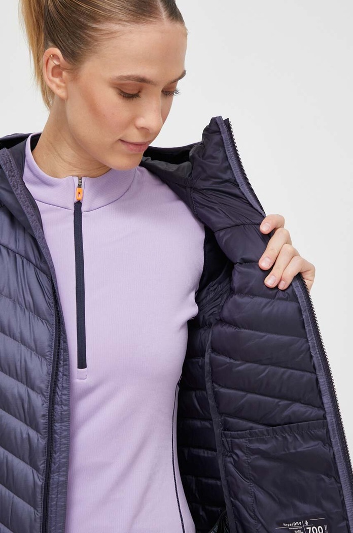 Jack Wolfskin kurtka sportowa puchowa Passamani 1207101 granatowy