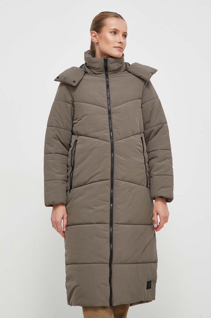 Яке Jack Wolfskin с изолация сив 1207481