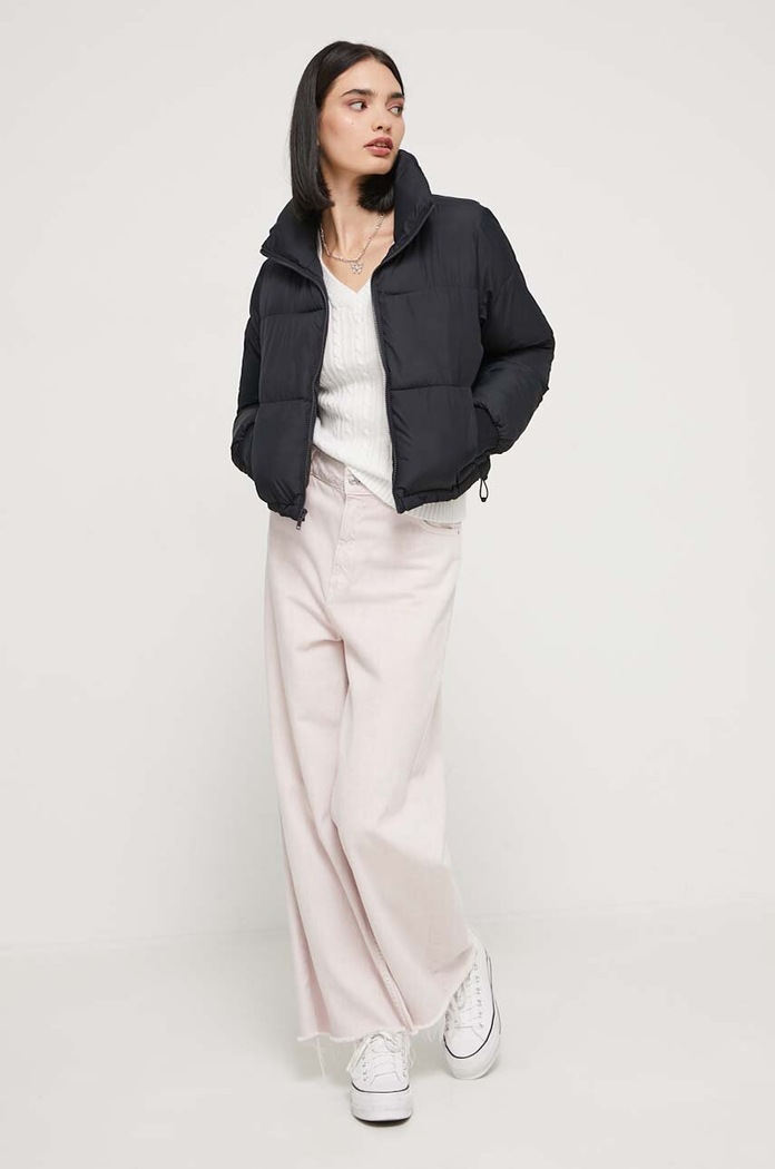 Hollister Co. kurtka KI344.3619.900 czarny AW23