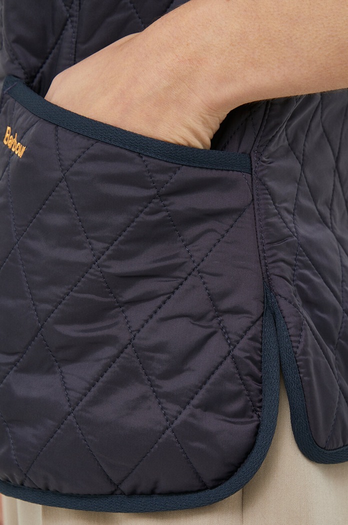 Prsluk Barbour Barbour mornarsko plava LLI0003