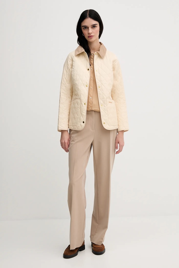 Bunda Barbour LQU0475 béžová AA00