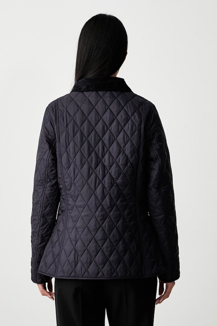 Abbigliamento Barbour giacca di mezza stagione da donna ANNANDALE LQU0475 blu navy