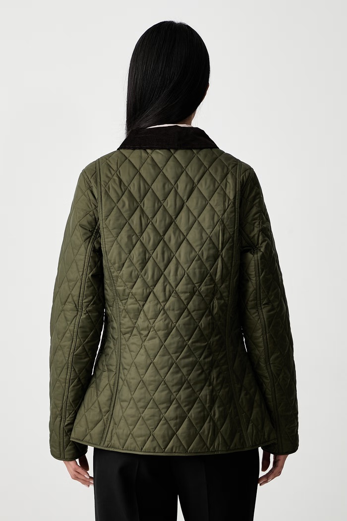 Одяг Barbour демісезонна куртка жіноча ANNANDALE LQU0475 зелений