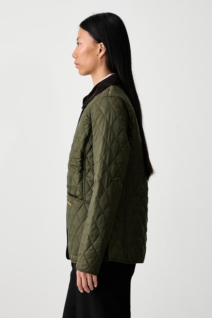 Barbour демісезонна куртка жіноча ANNANDALE зелений LQU0475
