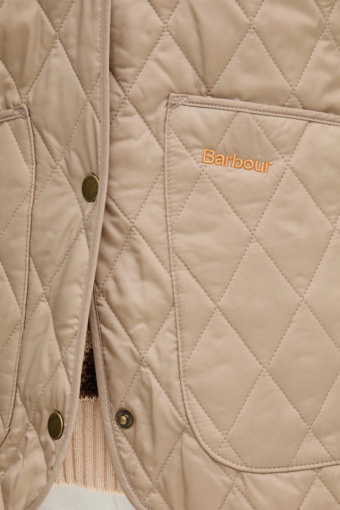 Přechodová bunda dámská ANNANDALE Barbour béžová LQU0475
