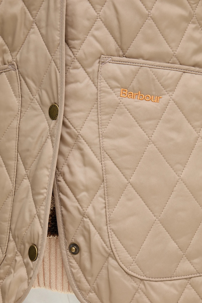 Přechodová bunda dámská ANNANDALE Barbour béžová LQU0475