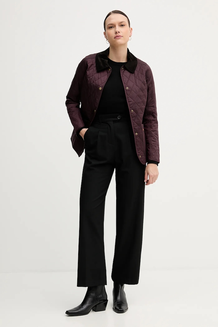 Barbour ANNANDALE transitional jacket Women's LQU0475 maroon AA00