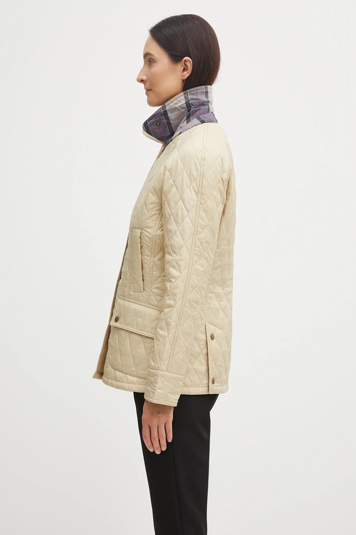 Barbour kurtka LQU0519 beżowy AA00