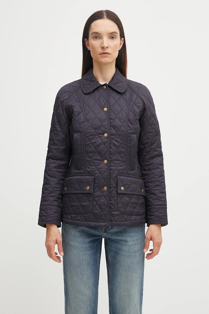 Яке Barbour Beadnell Quilt преходна изолация тъмносин LQU0519