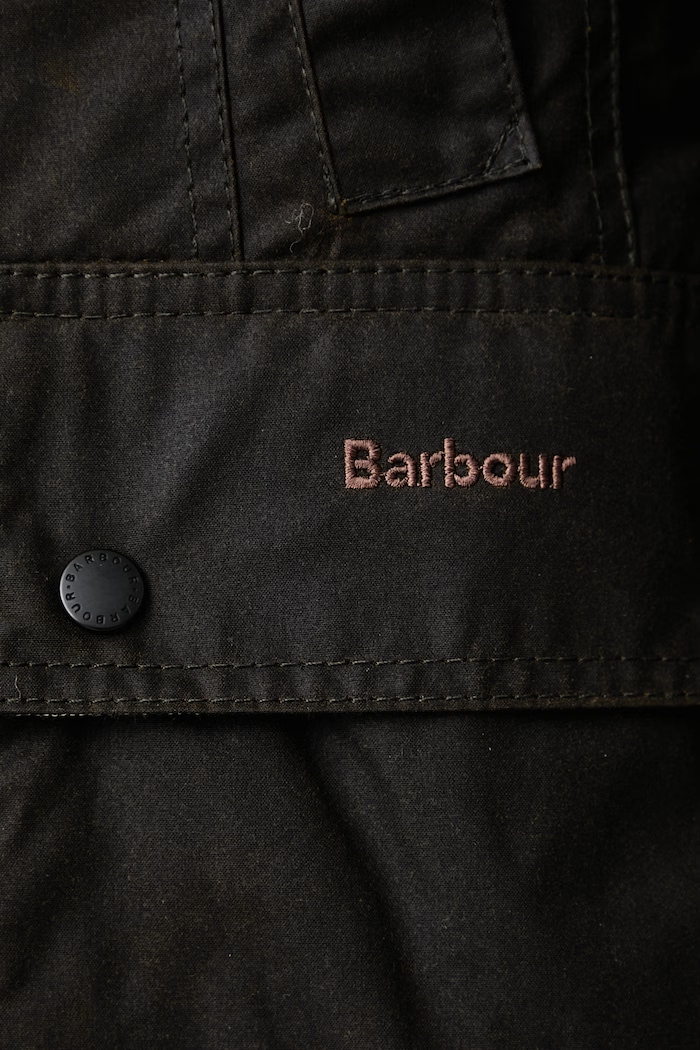 Barbour Kurtka bawełniana Classic Beadnell Wax Jacket LWX0668