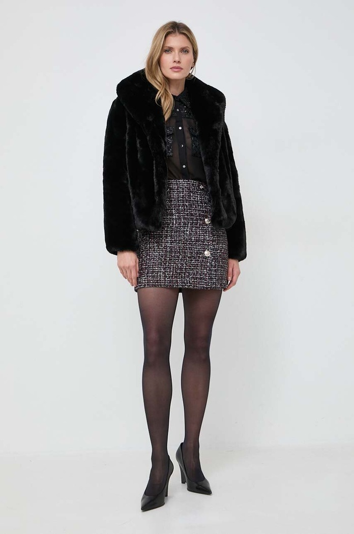 Bunda Morgan GEDOU.NOIR čierna AW24
