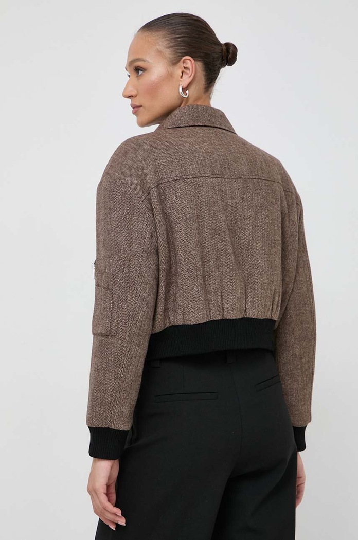 Oblečení Vlněná bunda Miss Sixty 6T3MJ4170000 béžová
