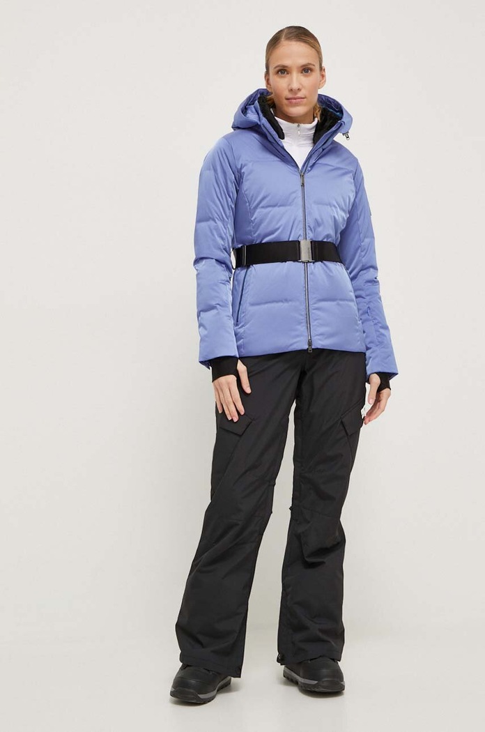 Descente kurtka narciarska puchowa Luna DWWWGK11 fioletowy AW23