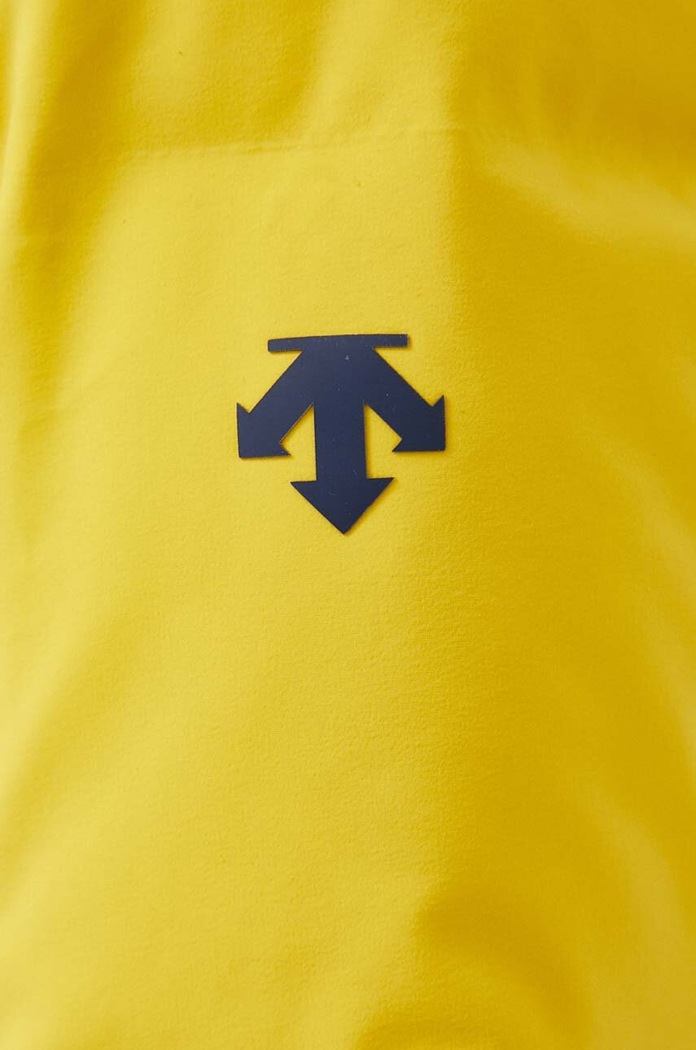 Péřová lyžařská bunda Descente Joanna DWWWGK23 žlutá