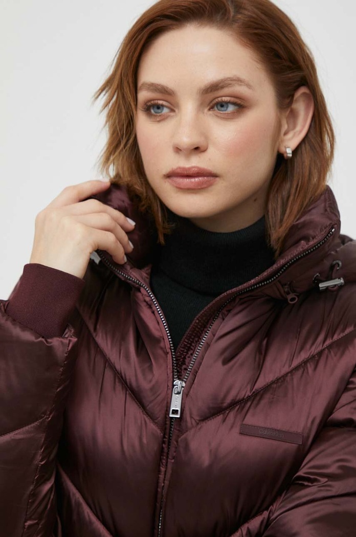 Calvin Klein geaca burgundia K20K207068