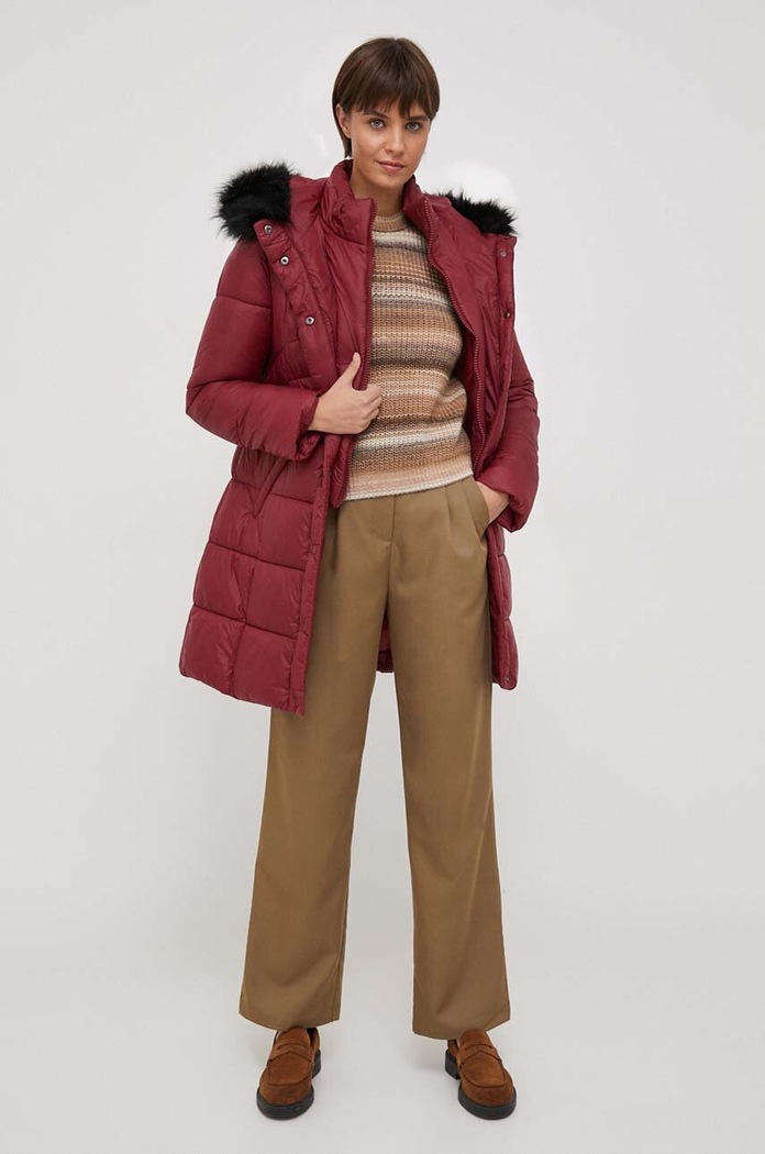 Bunda Artigli AG37682.BORDEAUX burgundské AW23