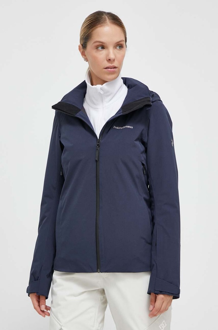 Peak Performance kurtka narciarska Anima sporty zimowe granatowy G79688