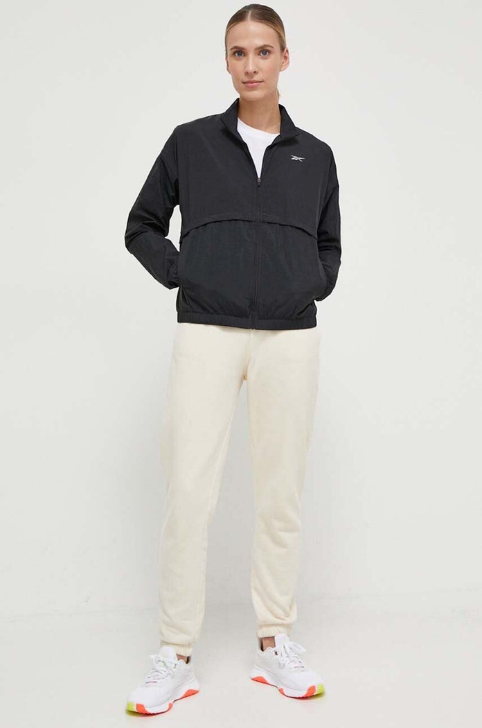 Reebok wiatrówka 100034929 czarny AW23