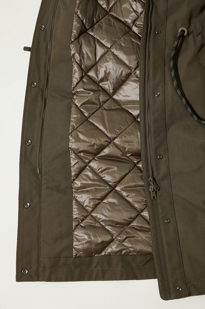 Куртка Woolrich Check Lined Long Parka CFWWOU0854FRUT3490