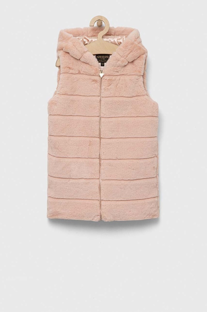 Αμάνικο μπουφάν Guess J3YL05.WCFX0.9BYX πορτοκαλί AW23