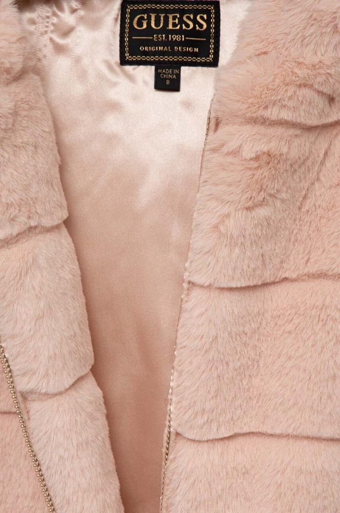 Αμάνικο μπουφάν Guess J3YL05.WCFX0.9BYX πορτοκαλί